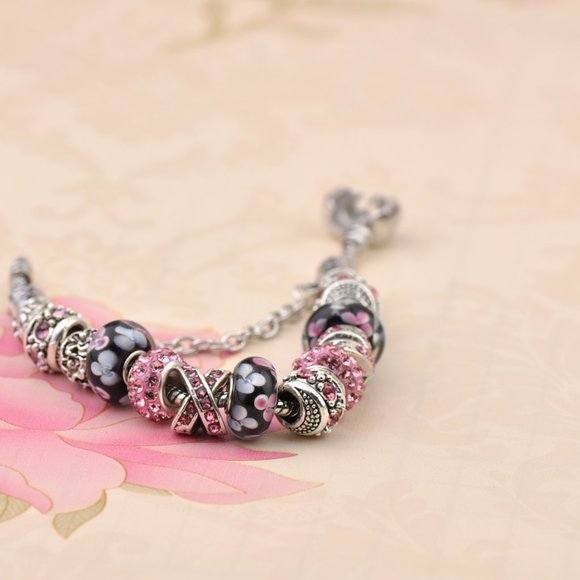 🆕 Sterling Silver Charm Bracelet Surprise - Picture 4 of 7